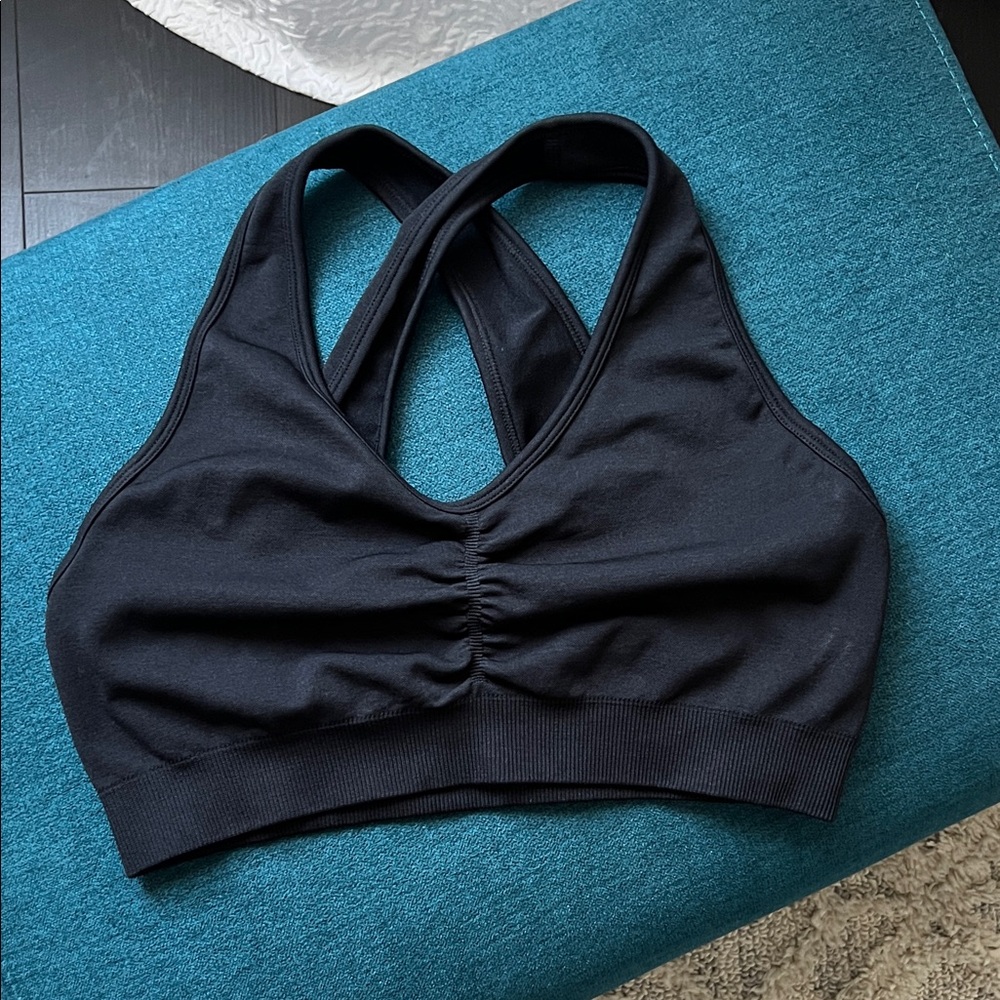 Women's Black Sports Bra